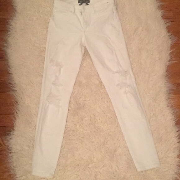 Ripped white jeans - Picture 1 of 7